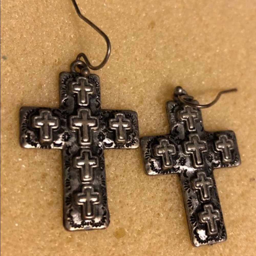 Cross Earrings